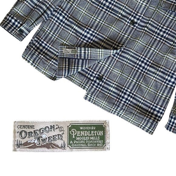 Pendleton Wool Belted Shirt Jacket — West End Plaid Shacket XL NWT - Picture 8 of 13